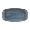 Churchill Stonecast Chefs' Oblong Plate No. 3 Blueberry153x298mm(Box 12)(Direct)