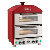 King Edward Pizza King Double Oven - Red (Direct)