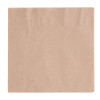 Vegware 33cm 2-ply unbleached Napkin (Case 6000)