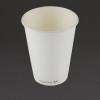 Vegware White Hot Cup - 12oz (Case 1000)