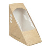 Vegware Kraft Sandwich Wedge Standard - 65mm (Case 500)