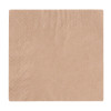 Vegware 24cm 2-ply unbleached napkin (Case 4000)