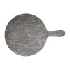 Churchill Alchemy Plastic Distressed Wood Round Paddle - 12 1/2" (Box 4)(Direct)