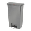 Rubbermaid Slim Jim 50Ltr Resin Front Step-On Grey