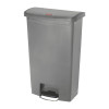 Rubbermaid Slim Jim 68Ltr Resin Front Step-On Grey