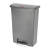 Rubbermaid Slim Jim 90Ltr Resin Front Step-On Grey