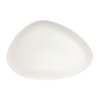 Churchill Super Vit White Triangle Chefs Plate 14x9 3/4" (Box 6) (Direct)