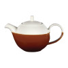Churchill Monochrome Cinnamon Brown Profile Beverage Pot 15oz (Box 4) (Direct)