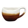 Churchill Monochrome Cinnamon Brown Bulb Mug 2.5oz (Box 6) (Direct)