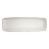 Churchill Stonecast Hints Barley White Rect Baking Tray21x6.5x2.5(Box 2)(Direct)