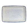 Churchill Stonecast Hints Indigo Rectangle Baking Dish 15" (Box 4) (Direct)