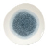Churchill Raku Topaz Blue Round Trace Plate 11 1/4" (Box 12) (Direct)