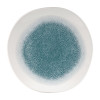 Churchill Raku Jade Green Round Trace Plate - 10 3/8" (Box 12) (Direct)
