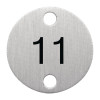 Bolero Table Numbers Silver (10-15)