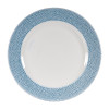 Churchill Isla Spinwash Ocean Blue Footed Plate - 10 7/8" (Box 12) (Direct)