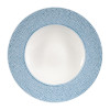 Churchill Isla Spinwash Ocean Blue Wide Rim Bowl - 11" (Box 12) (Direct)