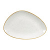 Churchill Stonecast Barley White Triangle Chefs Plate - 12x8 (Box 6) (Direct)