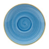 Churchill Stonecast Cornflower Blue Cappuccino Saucer - 3 1/2oz (Box 12)(Direct)