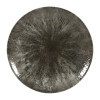 Churchill Stone Quartz Black Evolve Coupe Plate - 10 1/4" (Box 12) (Direct)