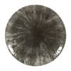 Churchill Stone Quartz Black Evolve Coupe Plate - 8.67" (Box 12) (Direct)