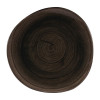 Churchill Stonecast Patina Iron Black Round Trace Plate 11 1/4" (Box 12)(Direct)
