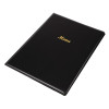 A4 Menu Cover PVC Black