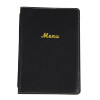 A5 Menu Cover Leatherette Black (4 sides)