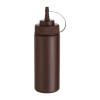 Vogue Squeeze Bottle Brown - 12oz
