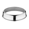 PLATE / Vogue aluminium plate ring - 8" diam x 2" deep - to store plates in hot oven