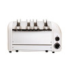 Dualit - White 4 Slot Sandwich Toaster (M)