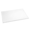 Hygiplas Anti-bacterial High Density Chopping Board White - 18x12x1/2"