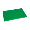 Hygiplas Anti-bacterial High Density Chopping Board Green - 18x12x1/2"