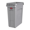 Rubbermaid Slim Jim Waste Container Grey - 60Ltr