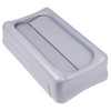Rubbermaid Slim Jim Untouchable Paper Top Grey