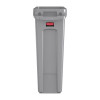 Rubbermaid Slim Jim Waste Container Grey - 87.1Ltr