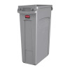 Rubbermaid Slim Jim Waste Container Grey - 87.1Ltr