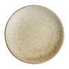 Olympia Canvas Concave Plate Unglazed Edge Wheat - 270mm (Box 6)