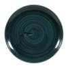 Churchill Stonecast Patina Rustic Teal Coupe Plate 288mm 11 1/4"(Box 12)(Direct)