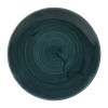 Churchill Stonecast Patina Rustic Teal Coupe Plate 217mm 8 2/3"(Box 12)(Direct)