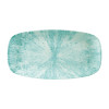 Stone Aquamarine Chefs Oblong PlateNo4 355x189mm 13 7/8x7 3/8" (Box 6) (Direct)