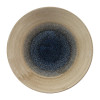 Churchill Stonecast Aqueous Blue Deep Coupe Plate - 255x35mm 10"(Box 12)(Direct)