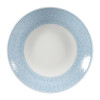 Churchill Isla Spinwash Ocean Blue Deep Coupe Plate 255x35mm 10"(Box 12)(Direct)