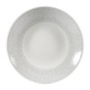 Churchill Isla Spinwash Shale Grey Deep Coupe Plate 255x35mm 10"(Box 12)(Direct)