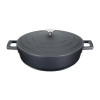 MasterClass Cast Aluminium Shallow Casserole Dish Induction Safe - 28cm 4Ltr