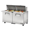True Salad Prep Counter 2 Doors 24x1/6 GN Pan Top TSSU-60-24M-B-ST (Direct)