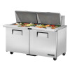 True Salad Prep Counter 2 Doors 24x1/6 GN Pan Top TSSU-60-24M-B-ST (Direct)