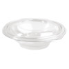 250ml Contour salad/deli Bowl with lid (Pack 550)