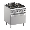 Hobart Domina 700 4 Burner Oven Range (Direct)
