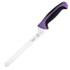 Mercer Millenia Purple Allergens Bread Knife - 8"