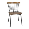 Bolero Scandi Side Chair Black (Box 2)
